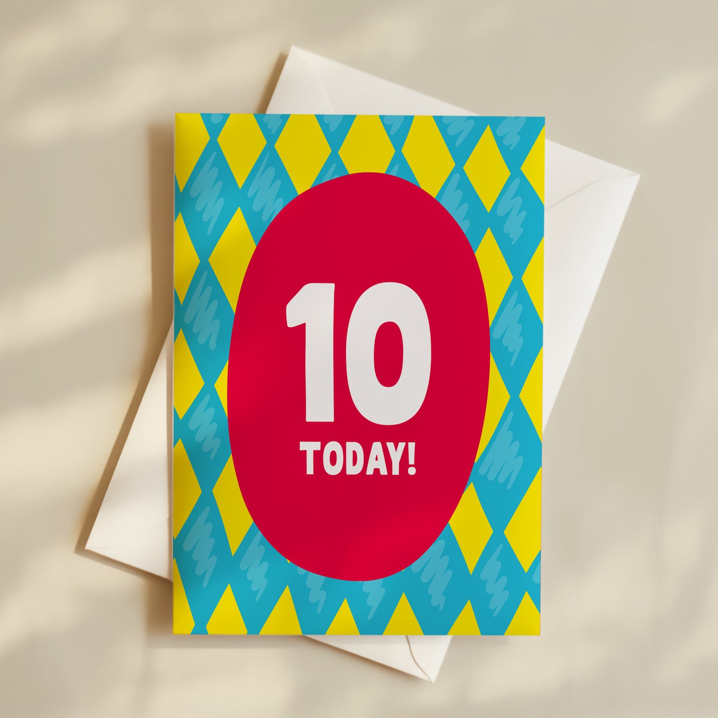 Boy Age 10 Card