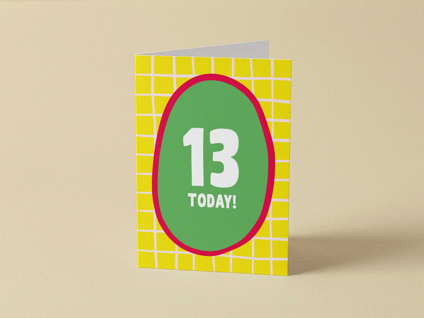 Boy Age 13 Card