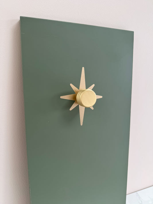 Handle Backplate Decal Star