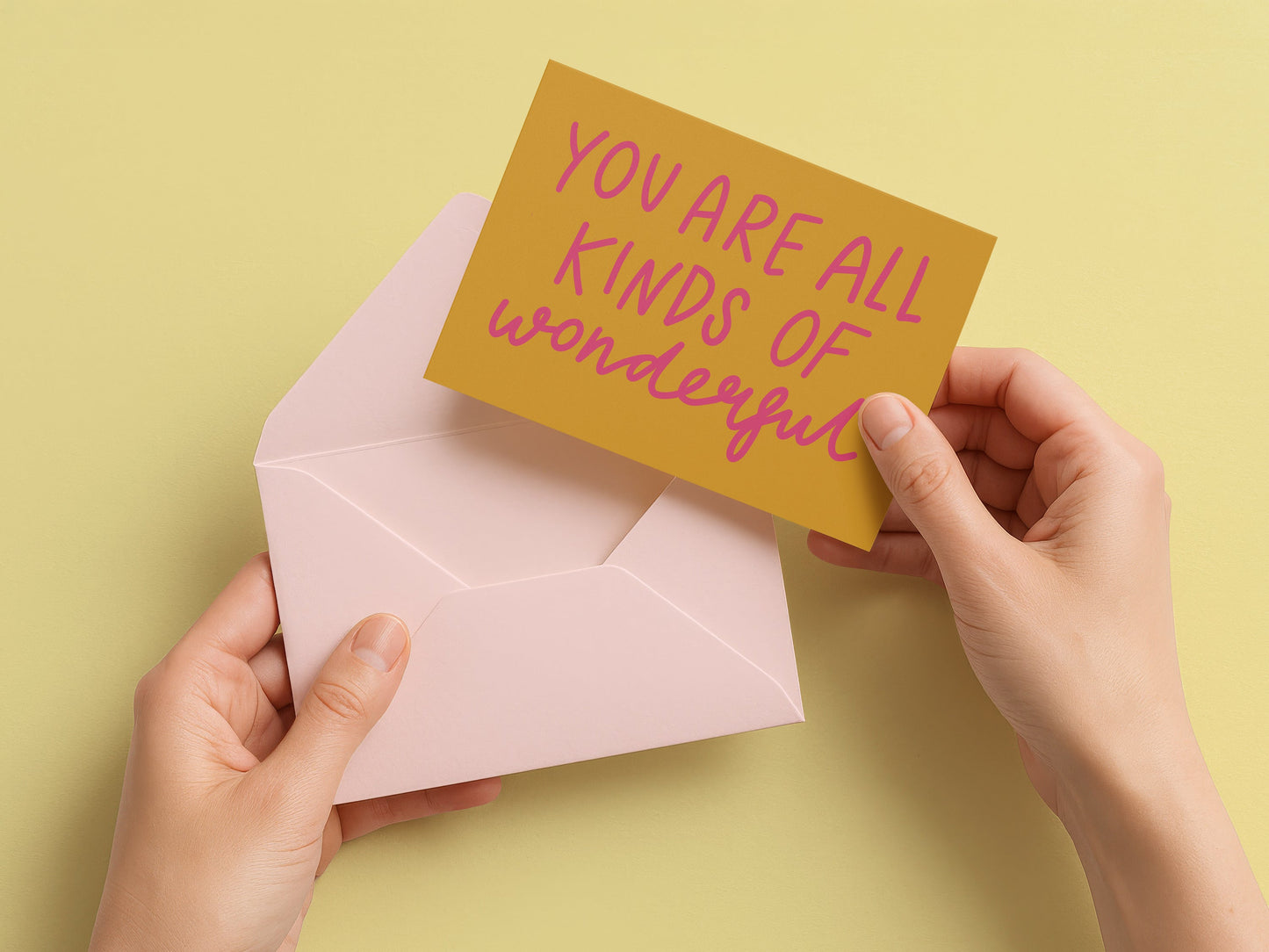 You Are All Kinds Of Wonderful Greeting Card