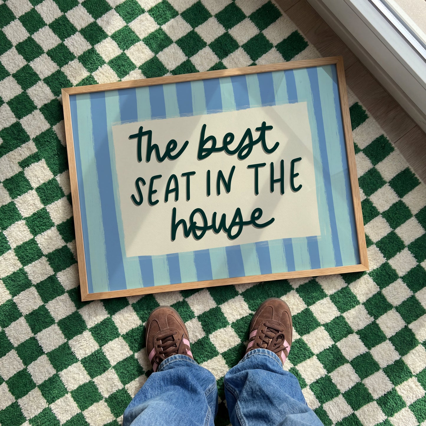 Best Seat in the House Print