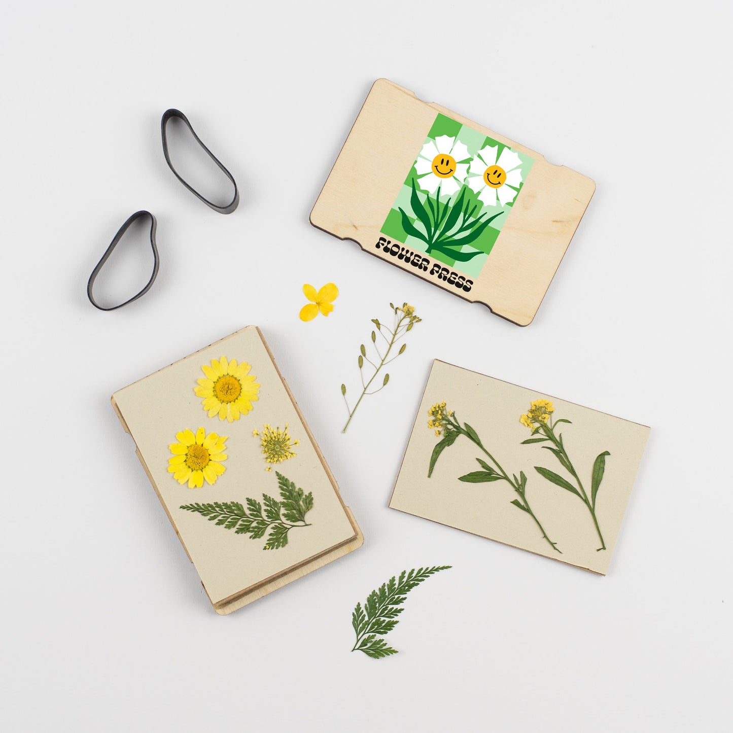 Pocket Flower Press - Smiley