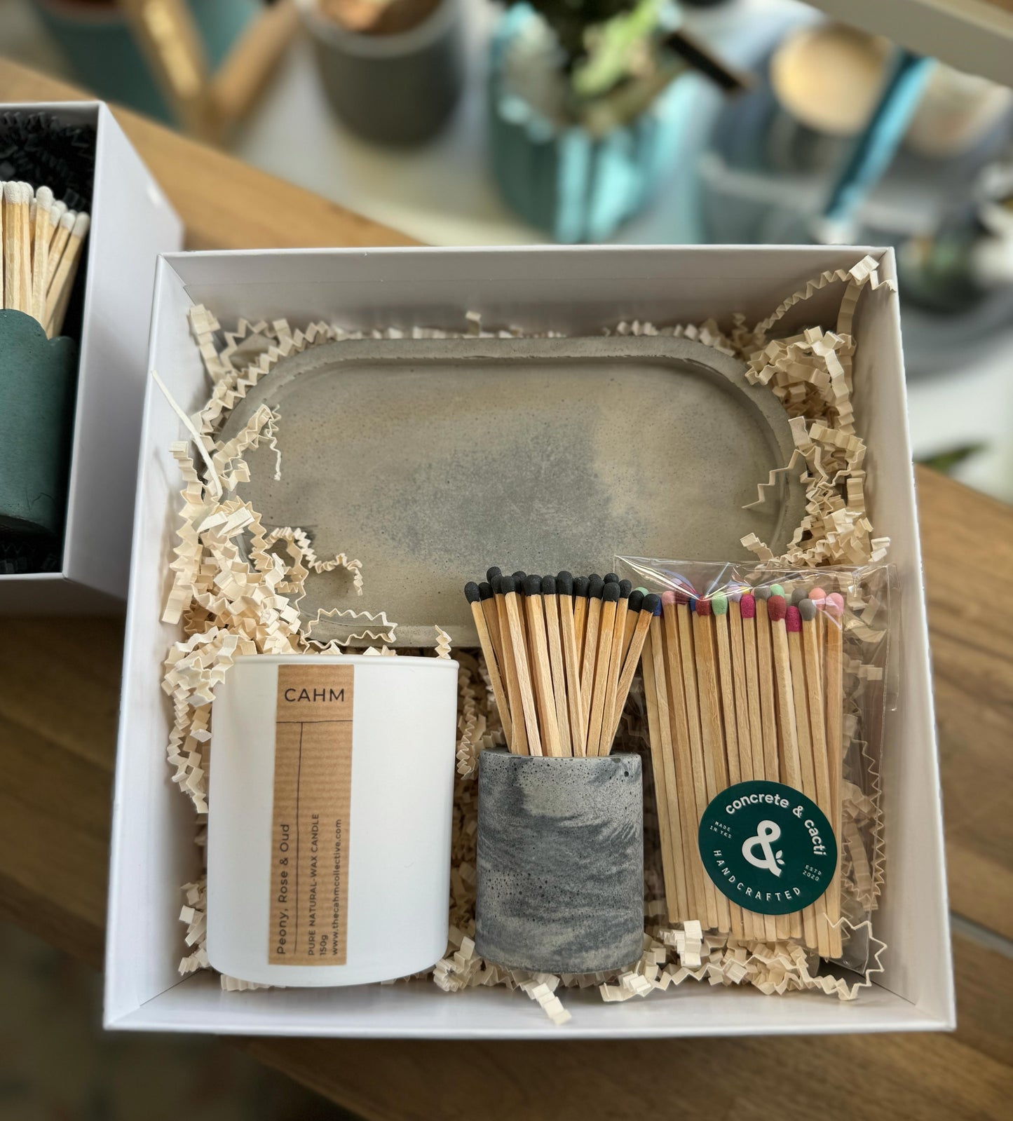 Match Pot & Candle Gift Box