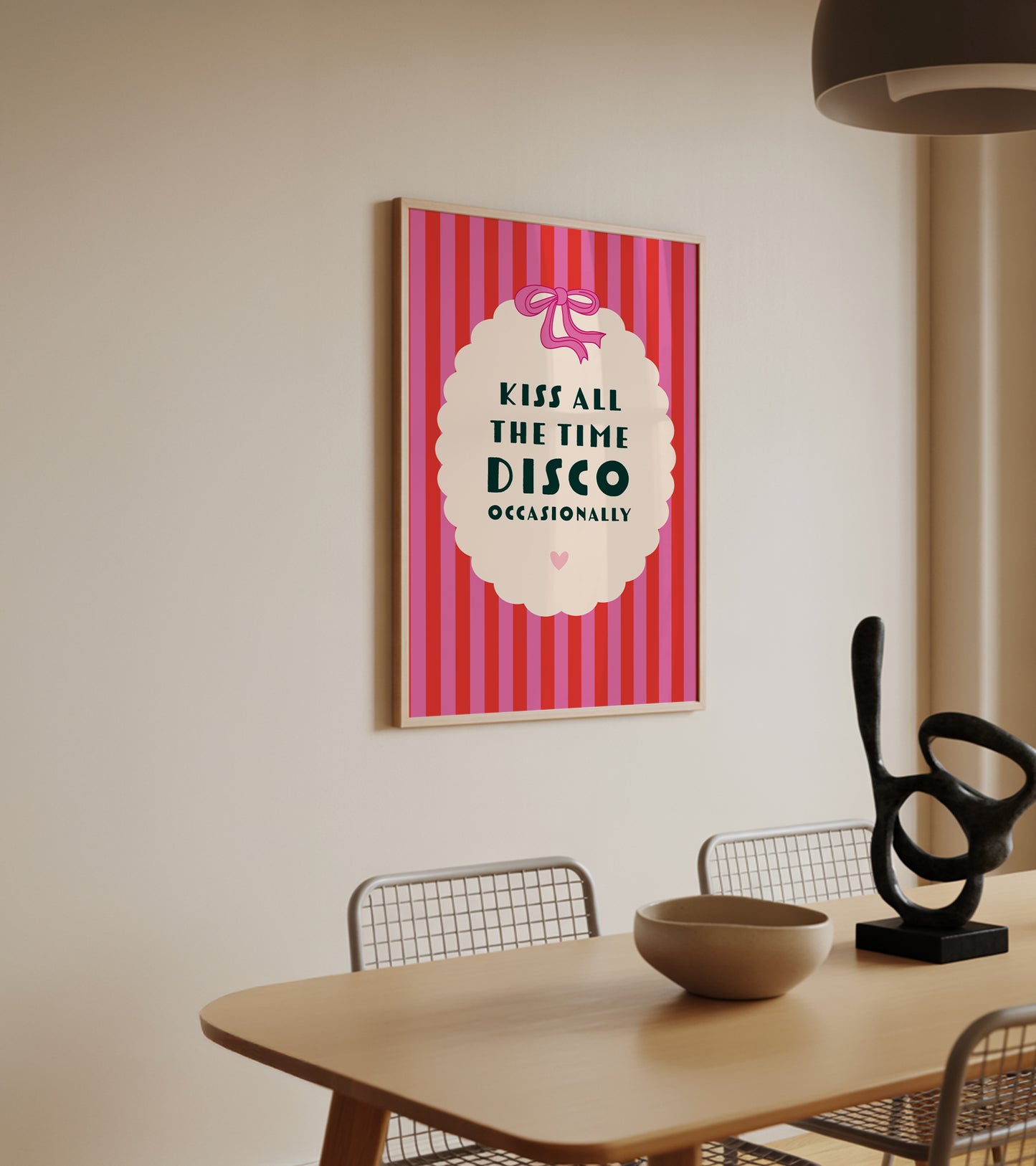 Kiss All The Time, Disco Occasionally Harry Styles Inspired Print