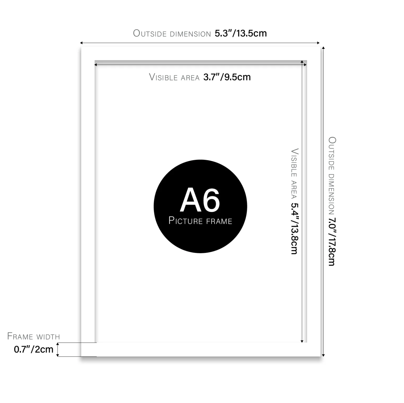 White Picture Frame