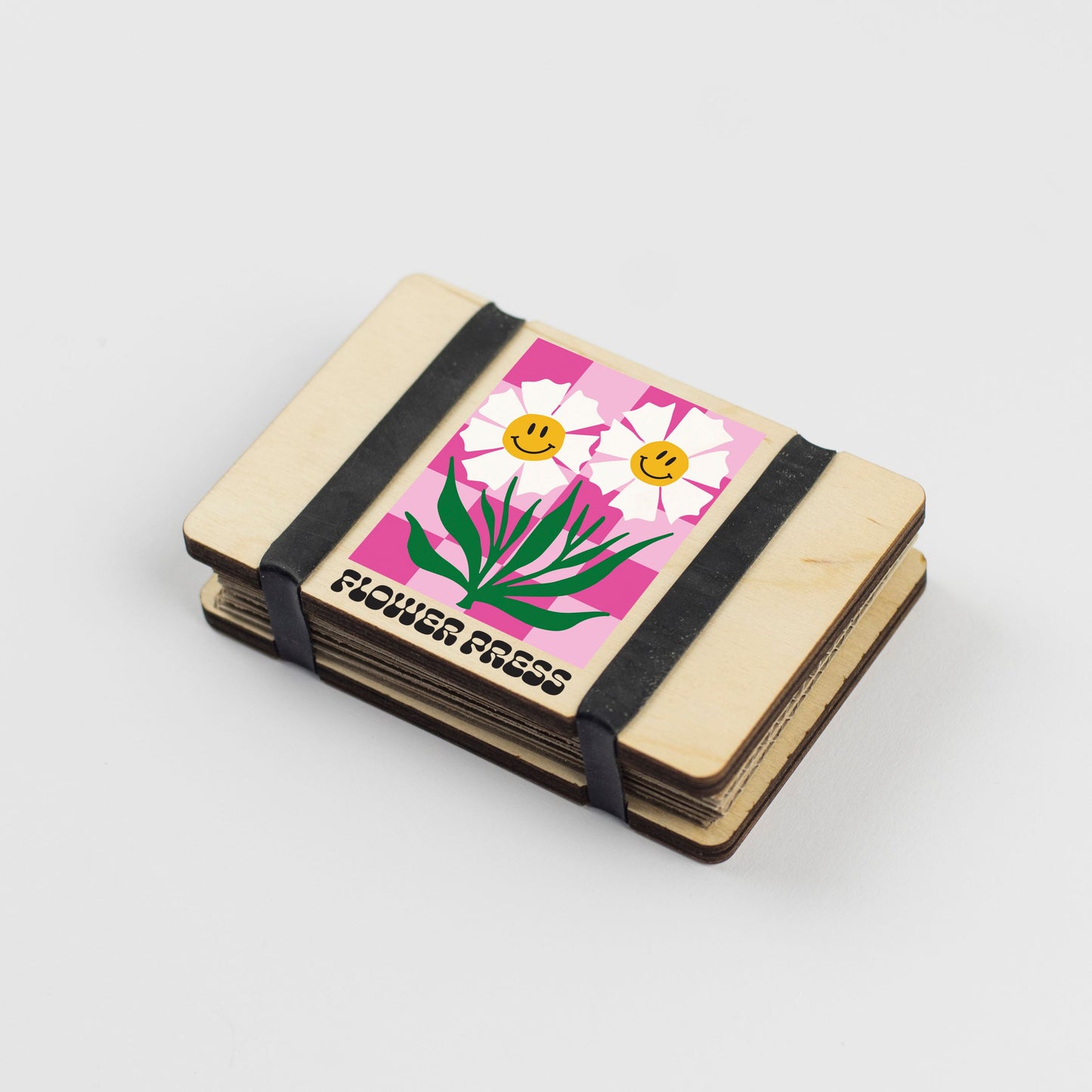 Pocket Flower Press - Smiley