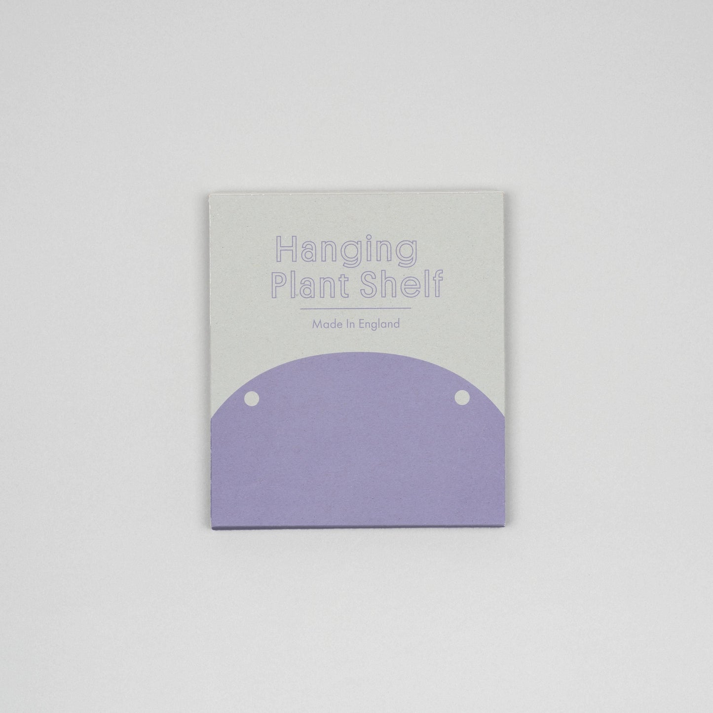 Hanging Plant Shelf - Lilac Wash