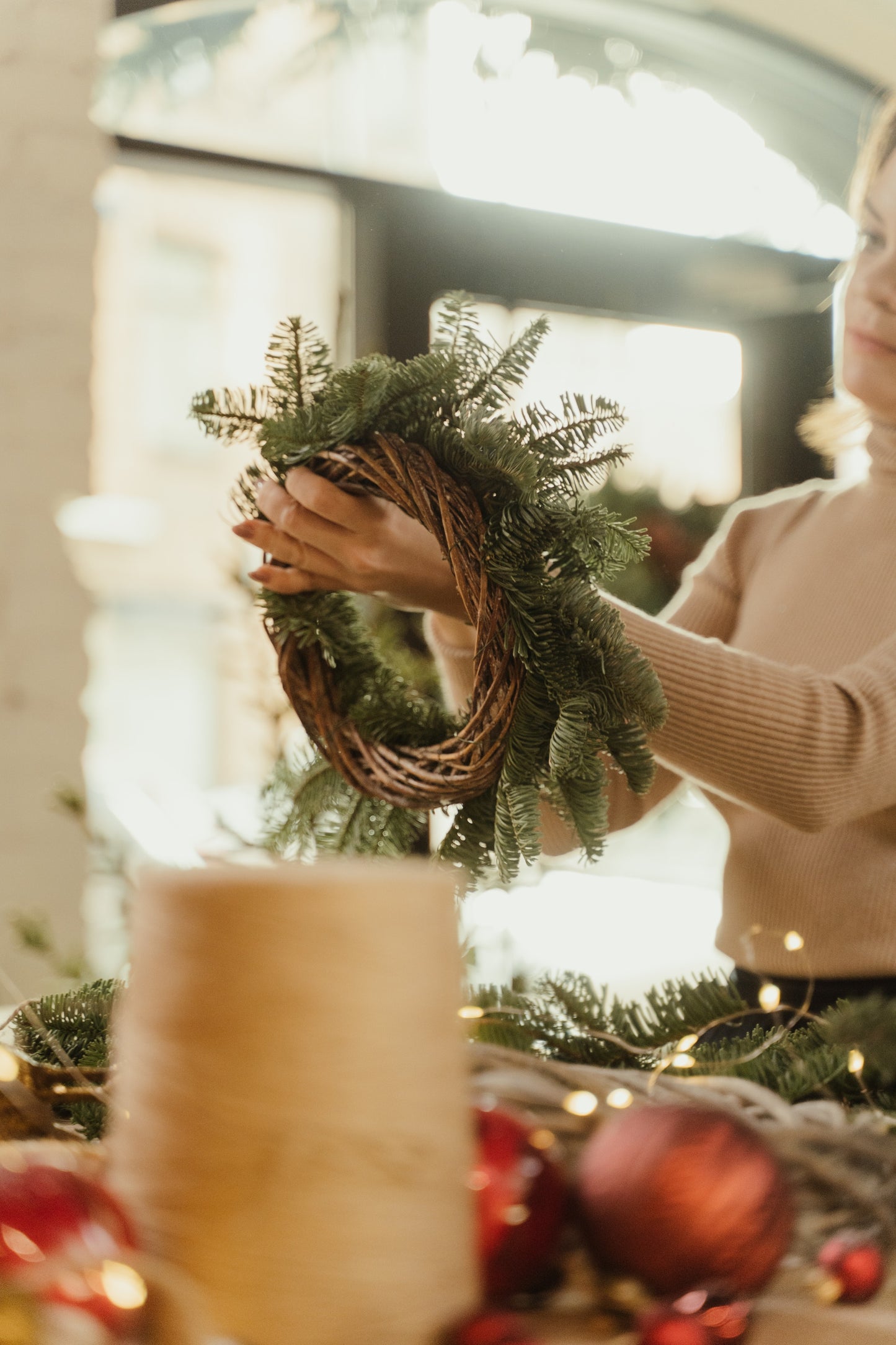 Festive Wreath Making!