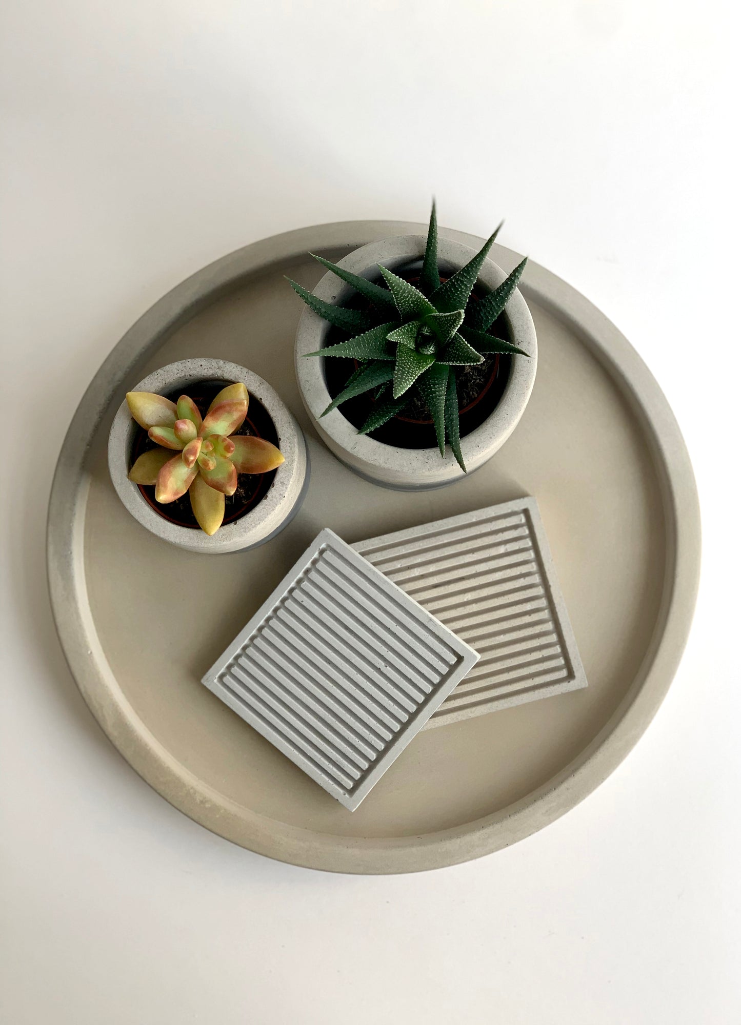 Chunky Concrete Tray