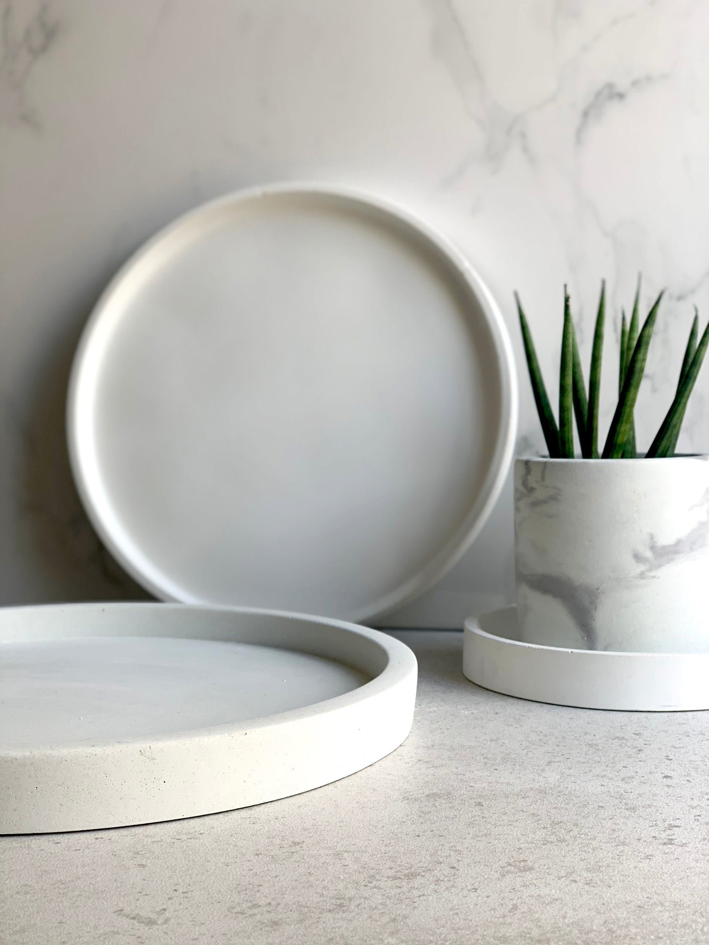 Chunky Concrete Tray