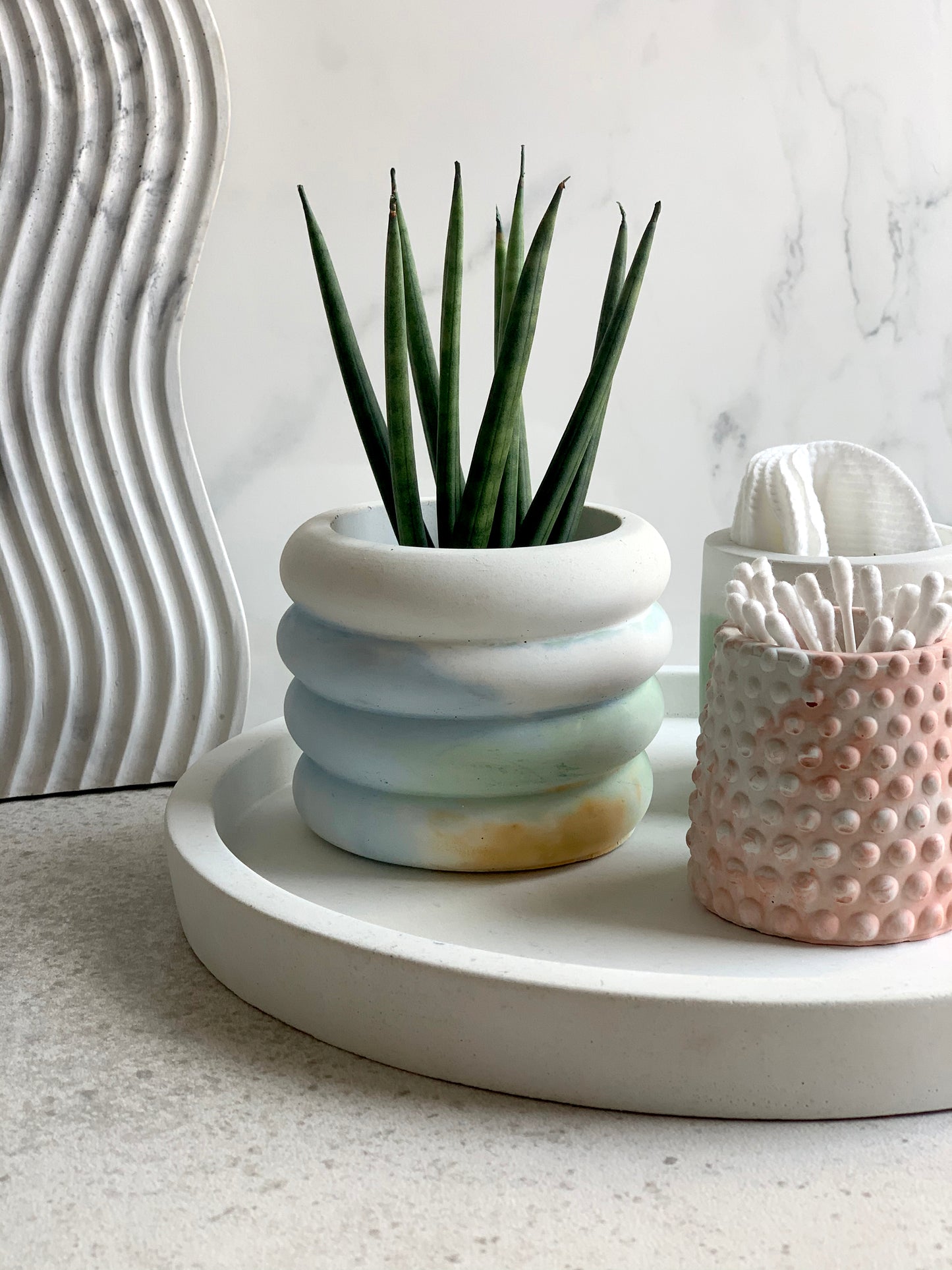 Chunky Concrete Tray