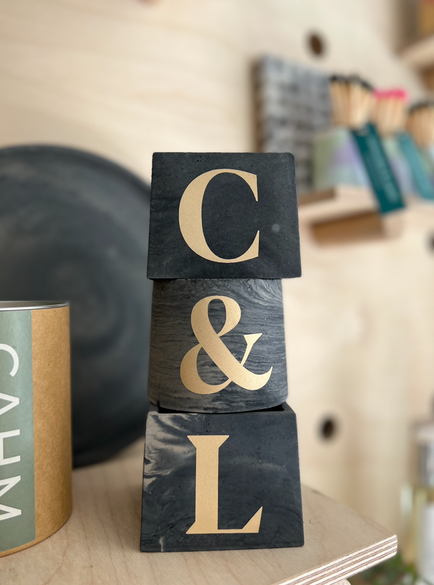 Personalised Initial Pot & Plant