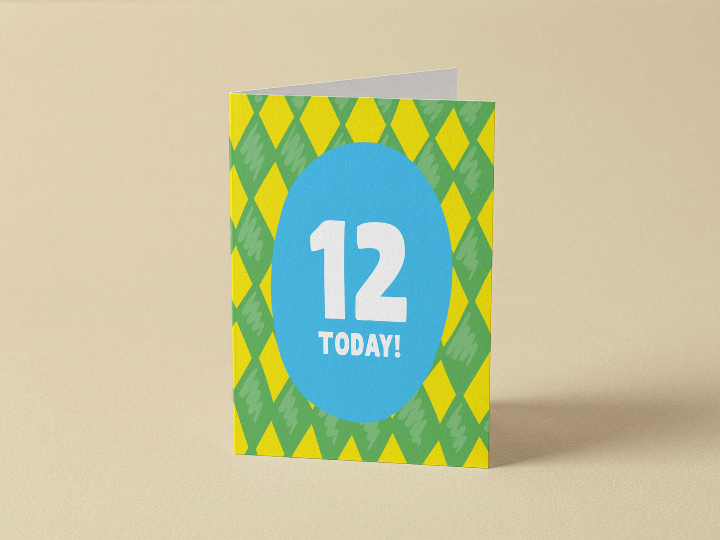 Boy Age 12 Card