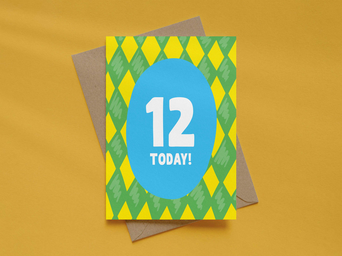 Boy Age 12 Card