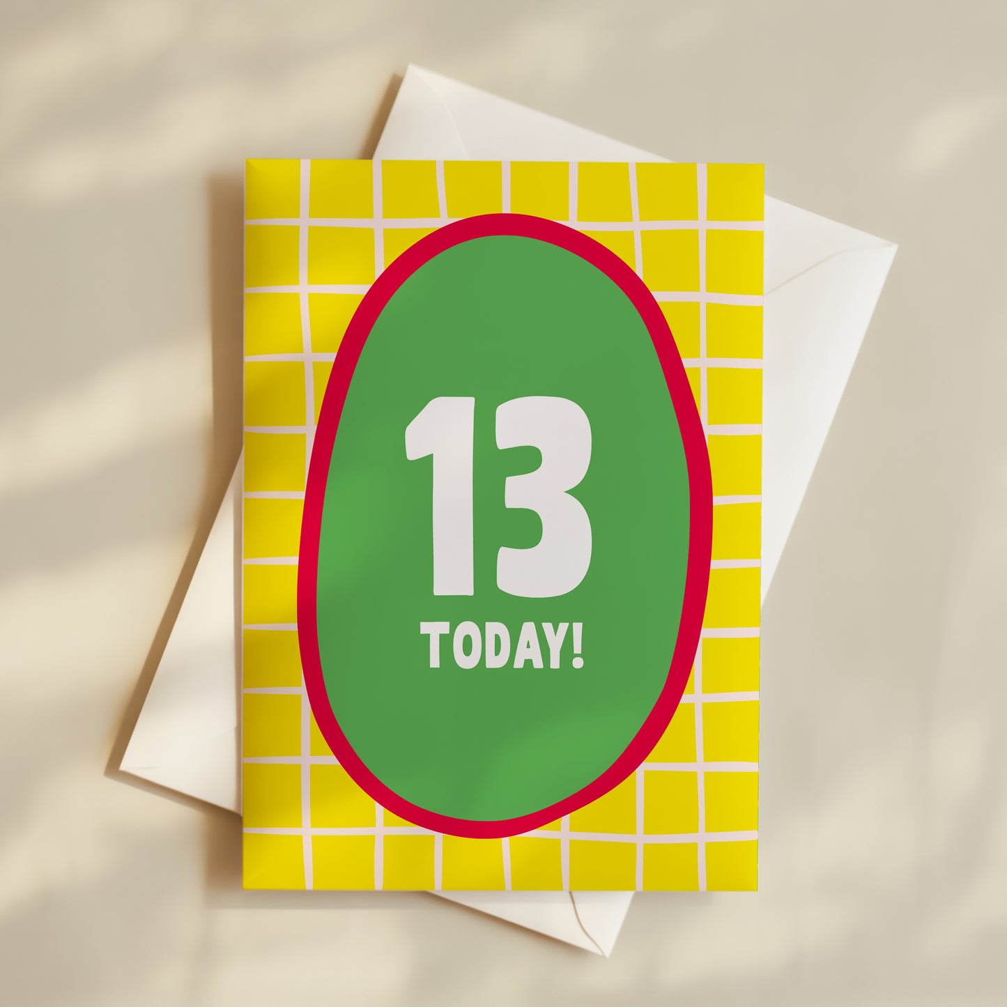 Boy Age 13 Card