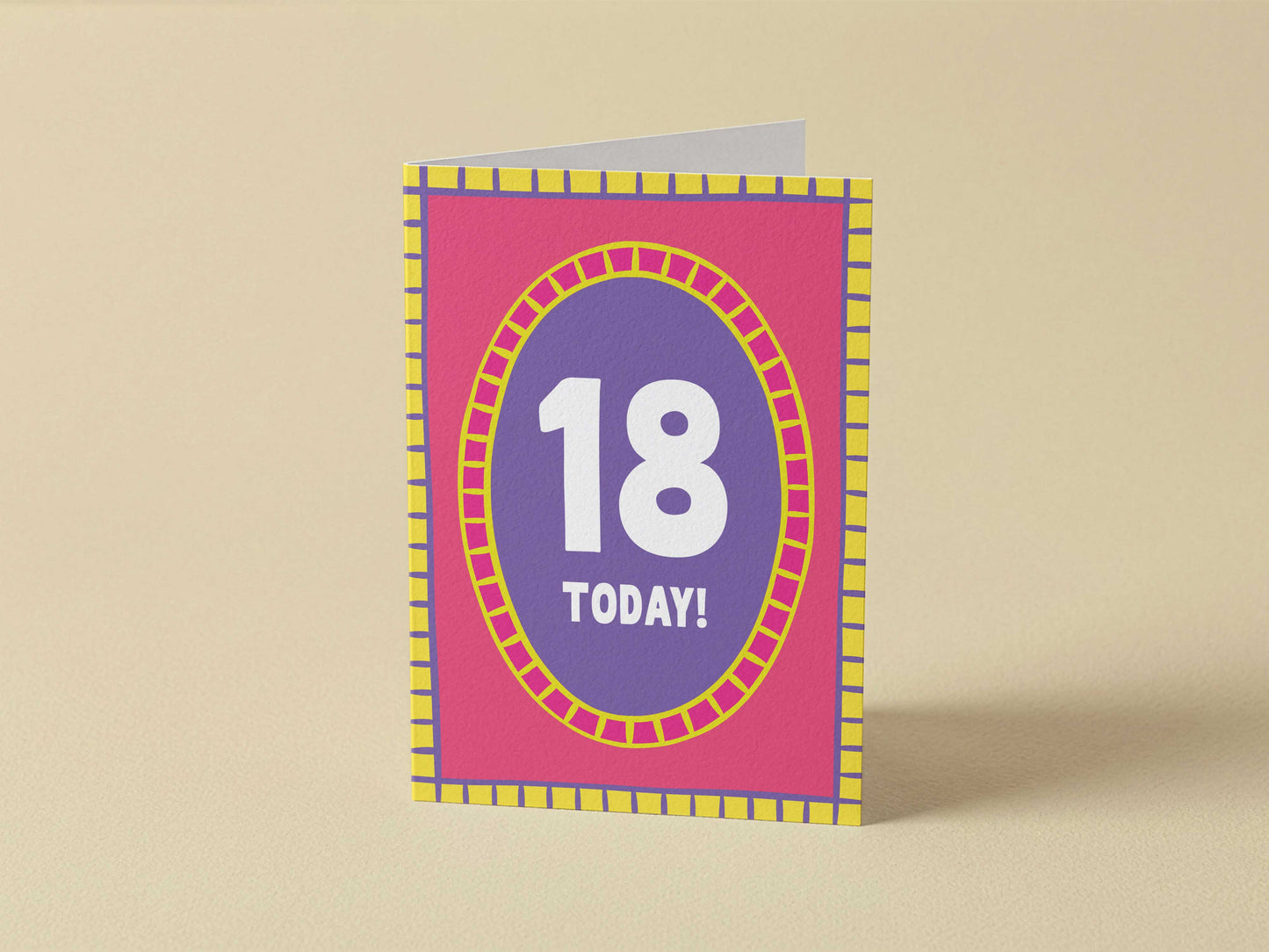 Girl Age 18 Card