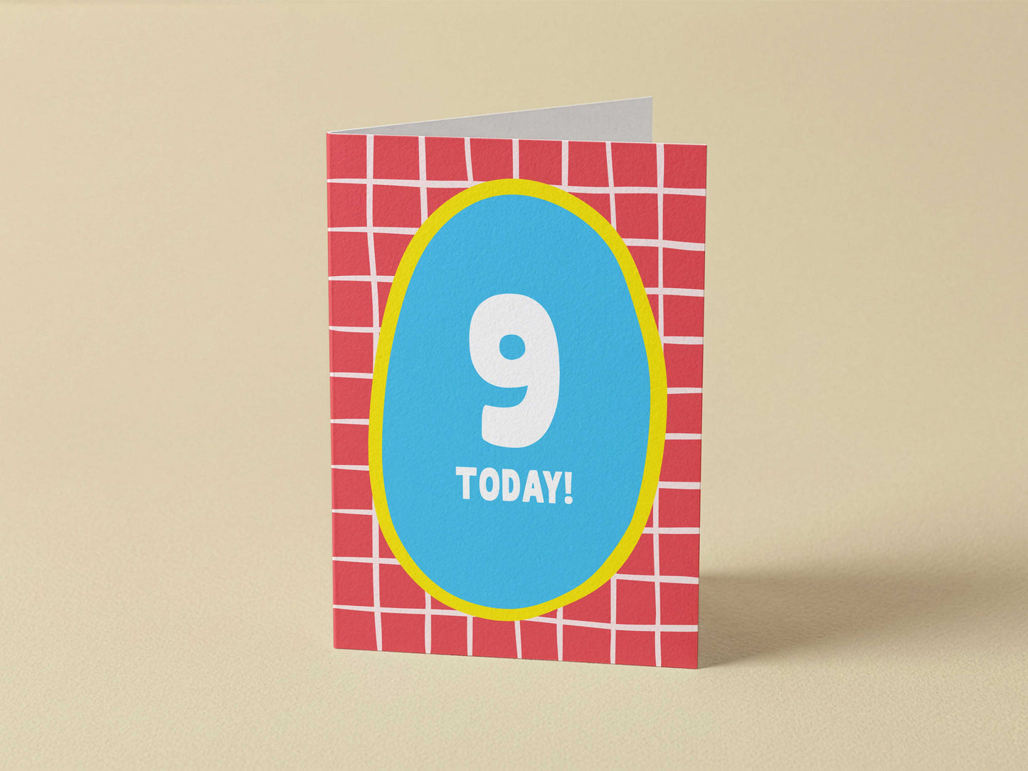 Boy Age 9 Card