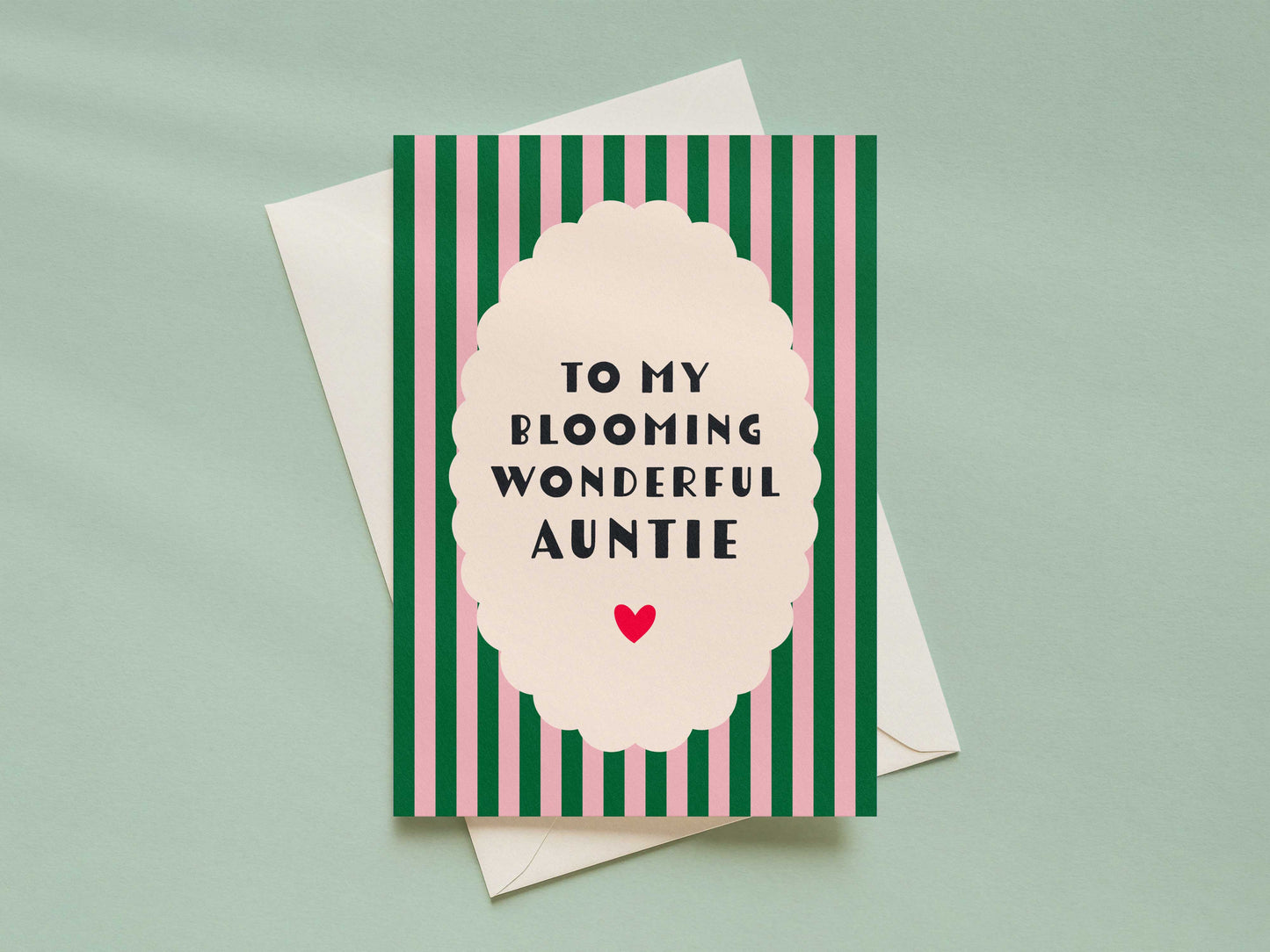 Wonderful Auntie Card