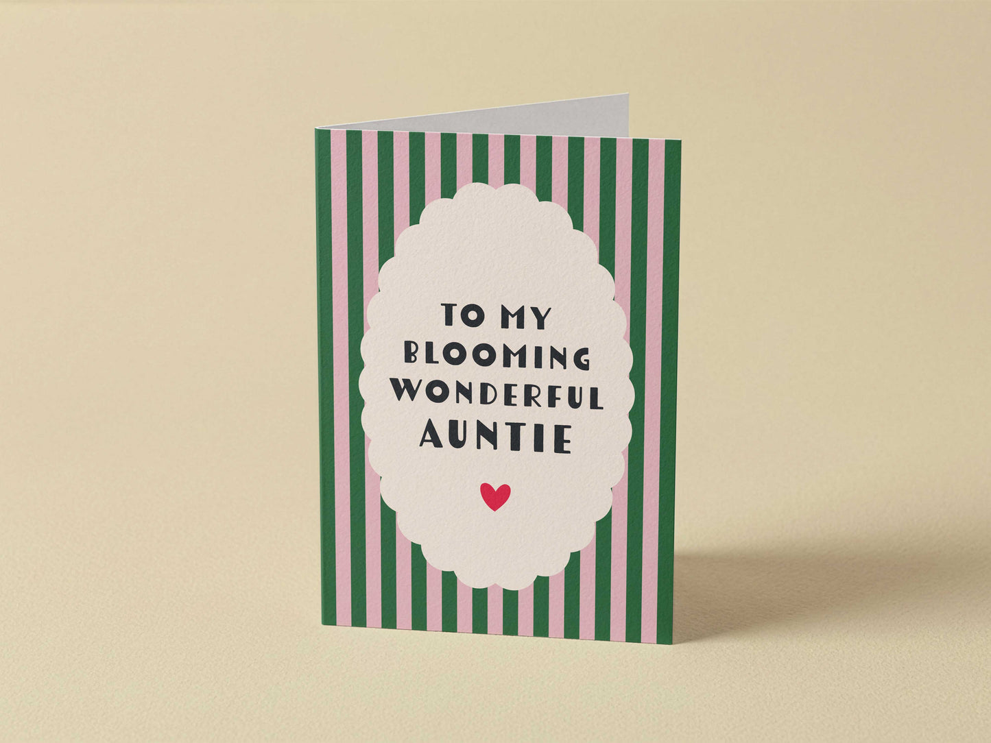 Wonderful Auntie Card