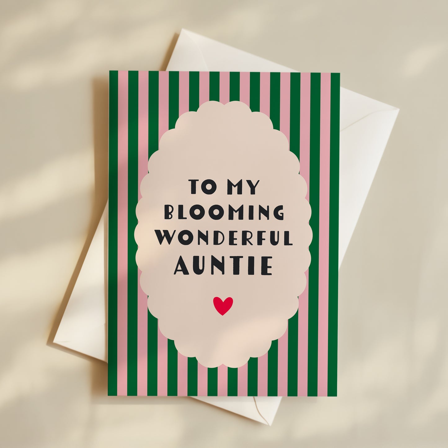 Wonderful Auntie Card