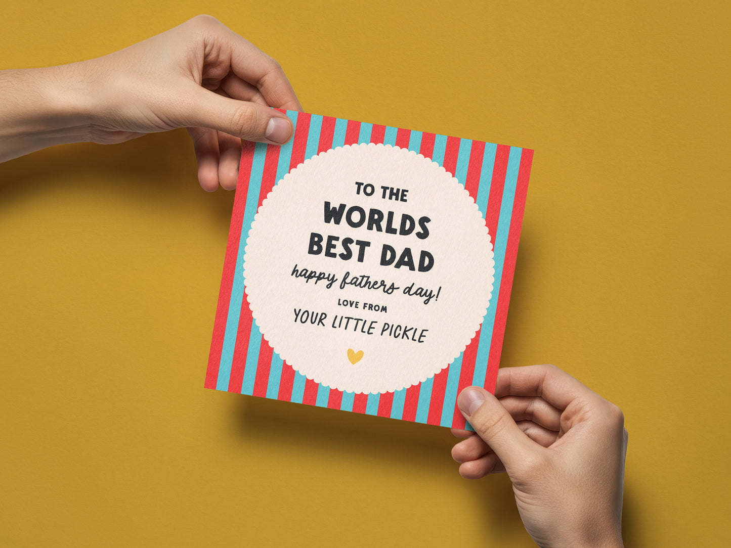 Personalised Dad Card