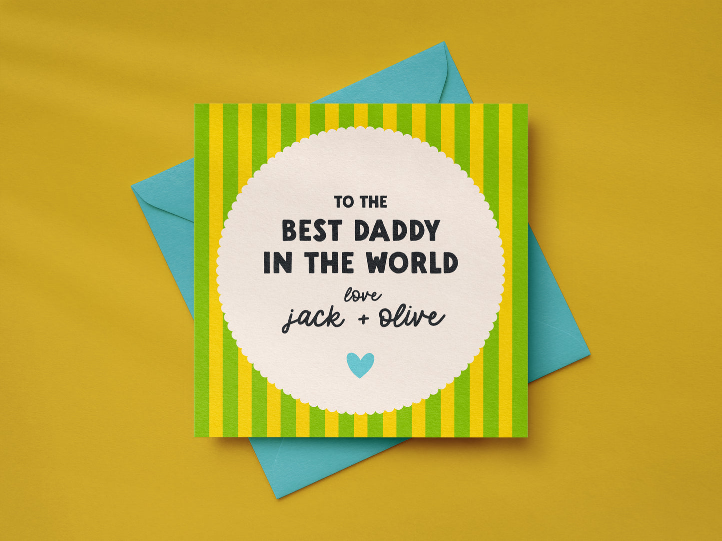 Personalised Dad Card