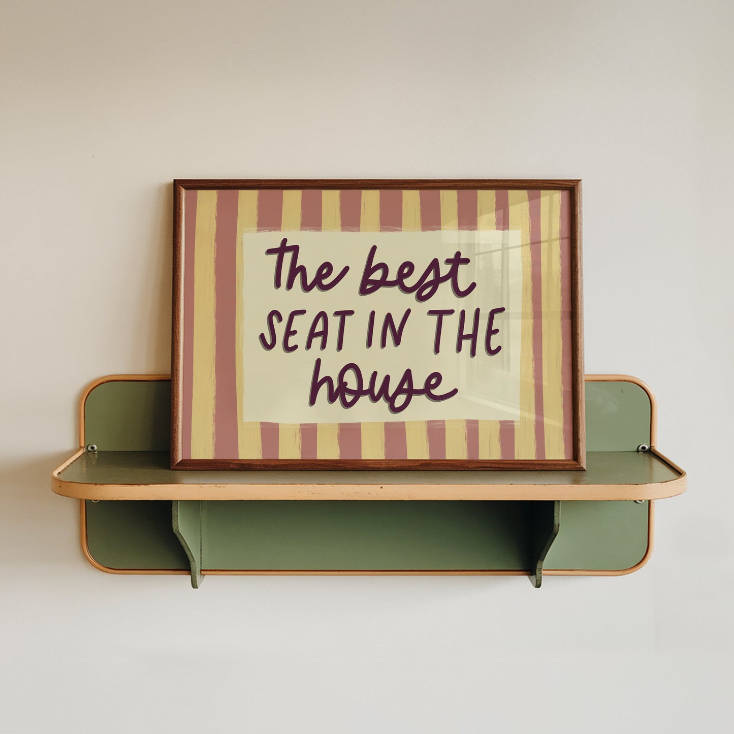 Best Seat in the House Print