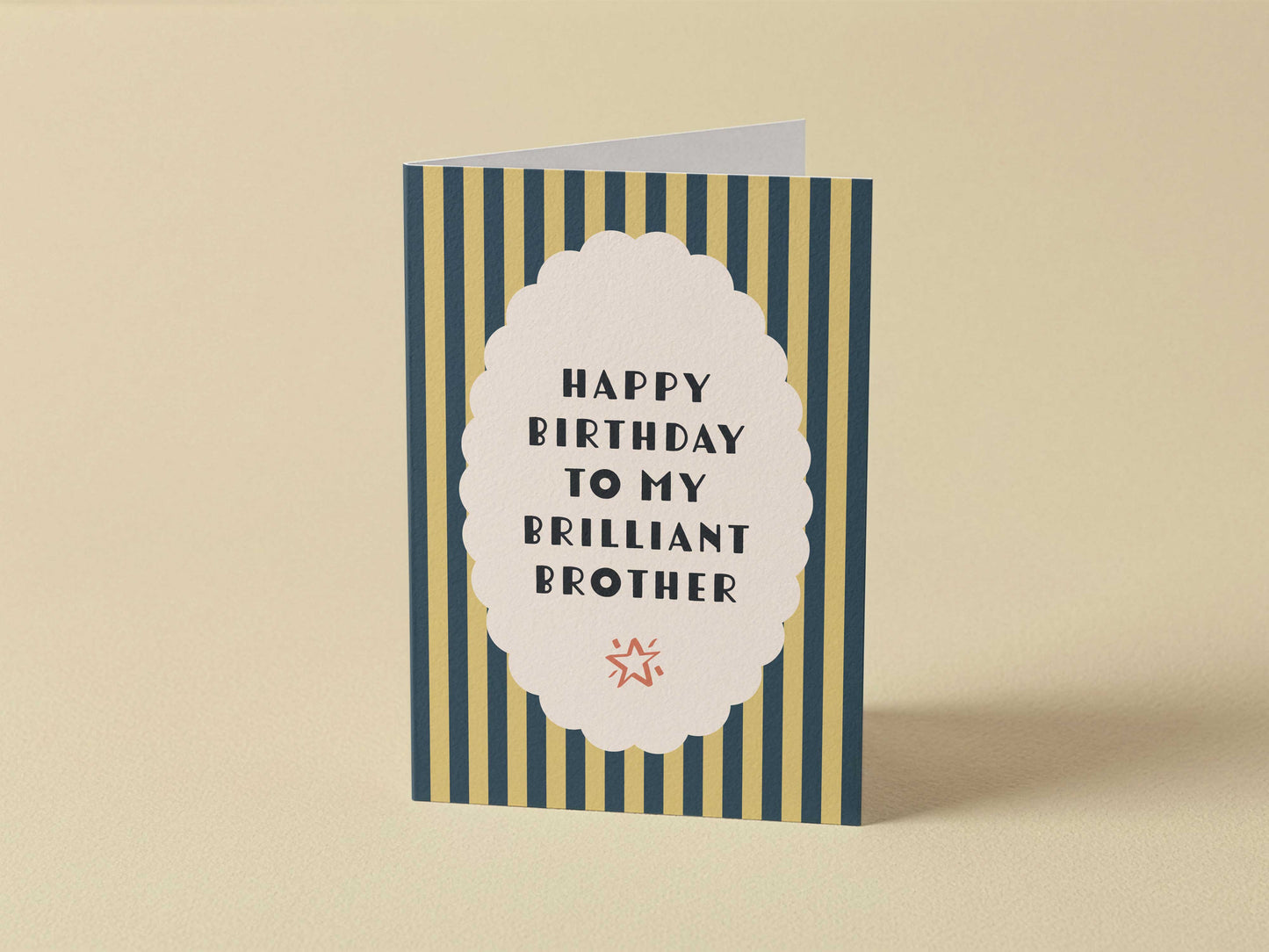Brilliant Brother Card