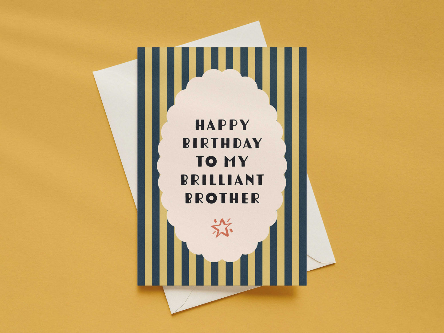 Brilliant Brother Card