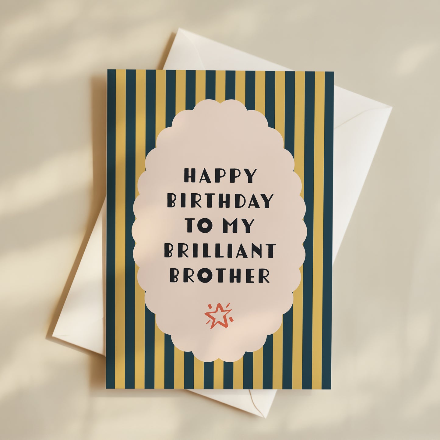 Brilliant Brother Card
