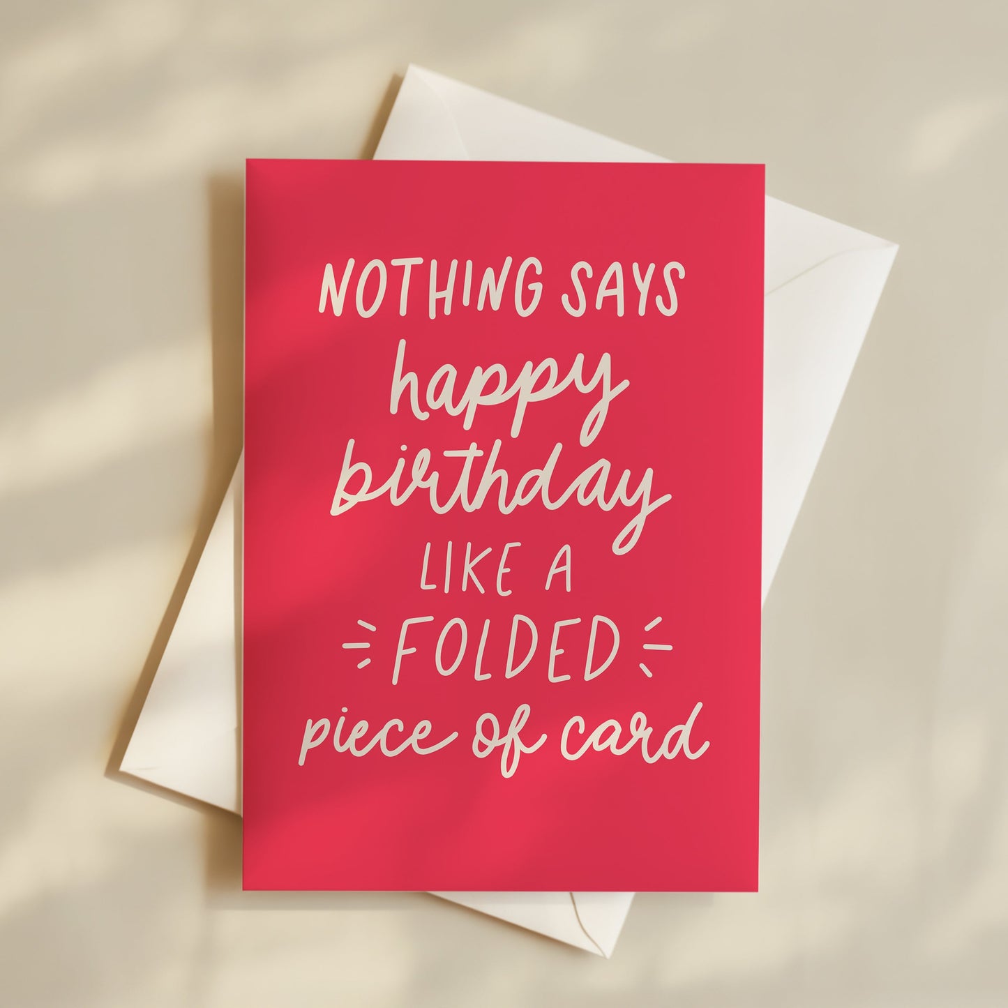 Nothing says happy birthday like...