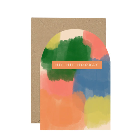 Hip Hip Hooray Greetings card