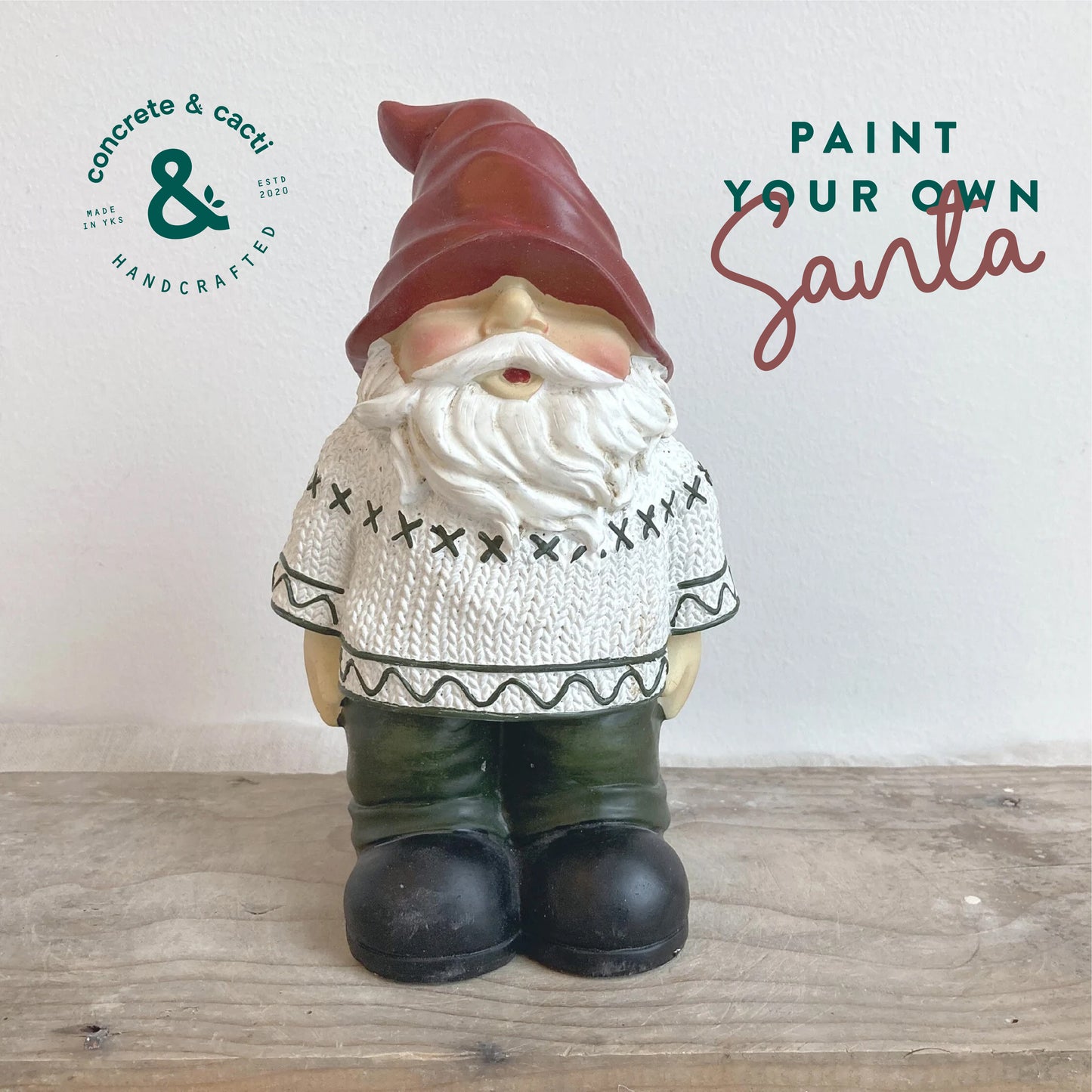 Paint Your Own Santa & Gonks!