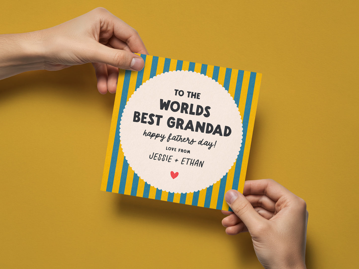 Personalised Grandad Card
