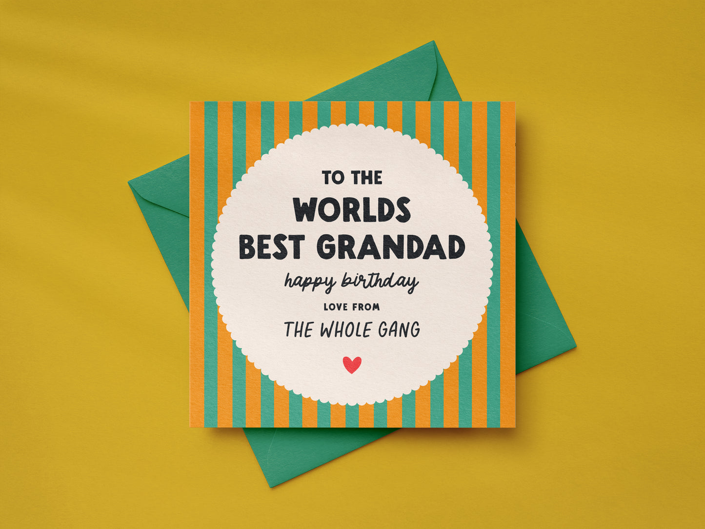 Personalised Grandad Card