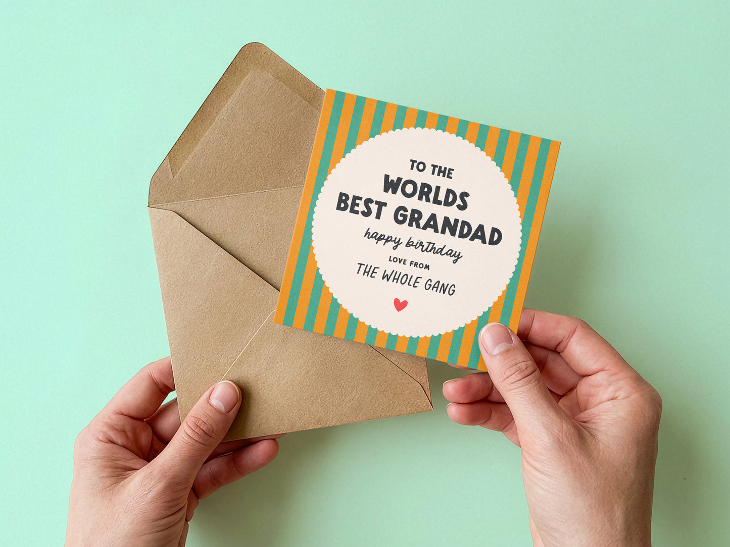 Personalised Grandad Card