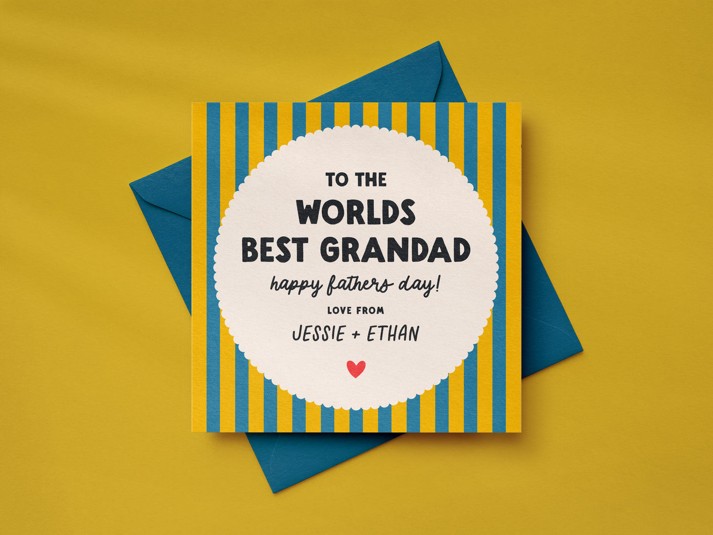Personalised Grandad Card