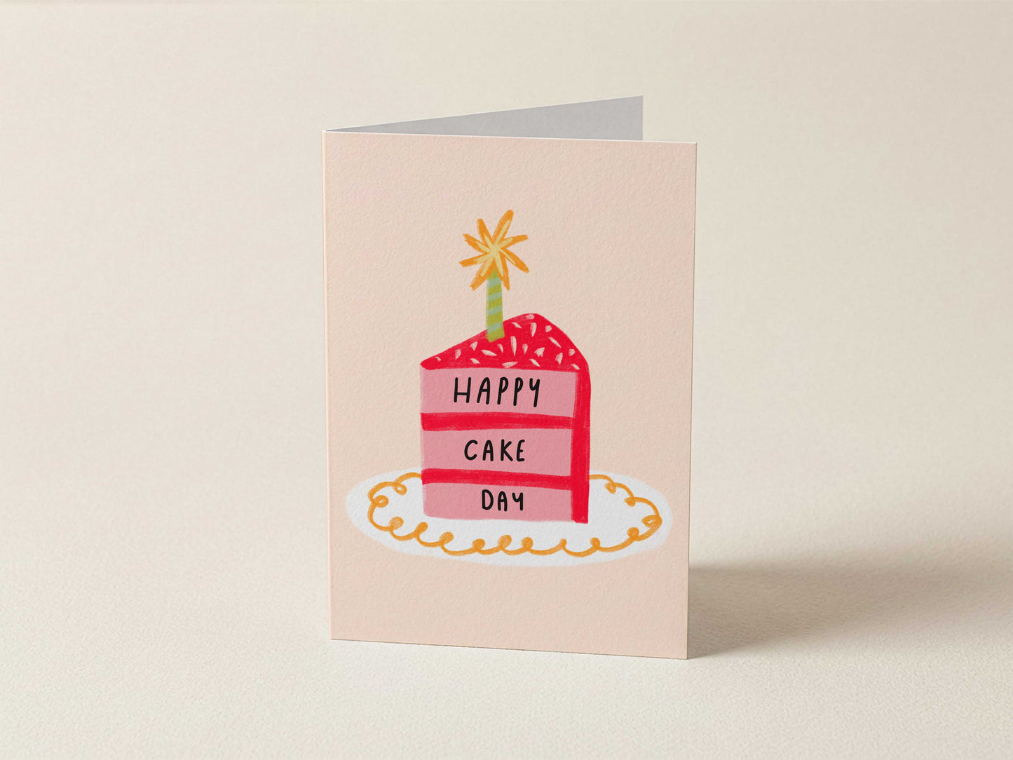Happy Cake Day Card