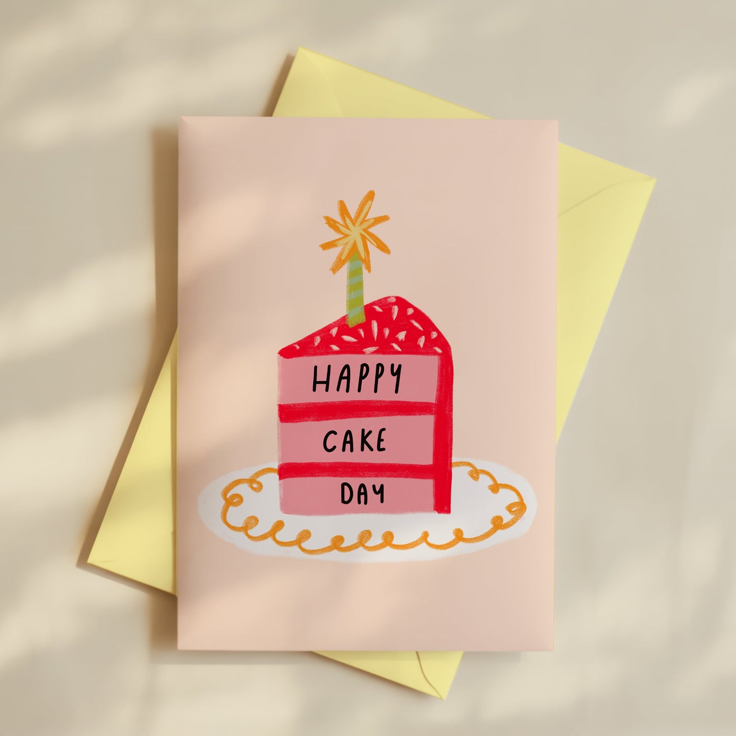 Happy Cake Day Card