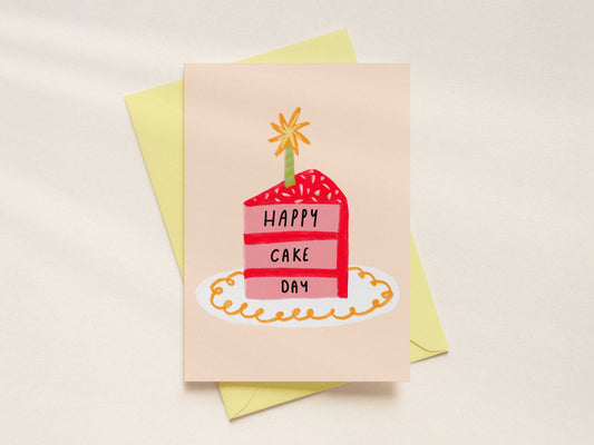 Happy Cake Day Card