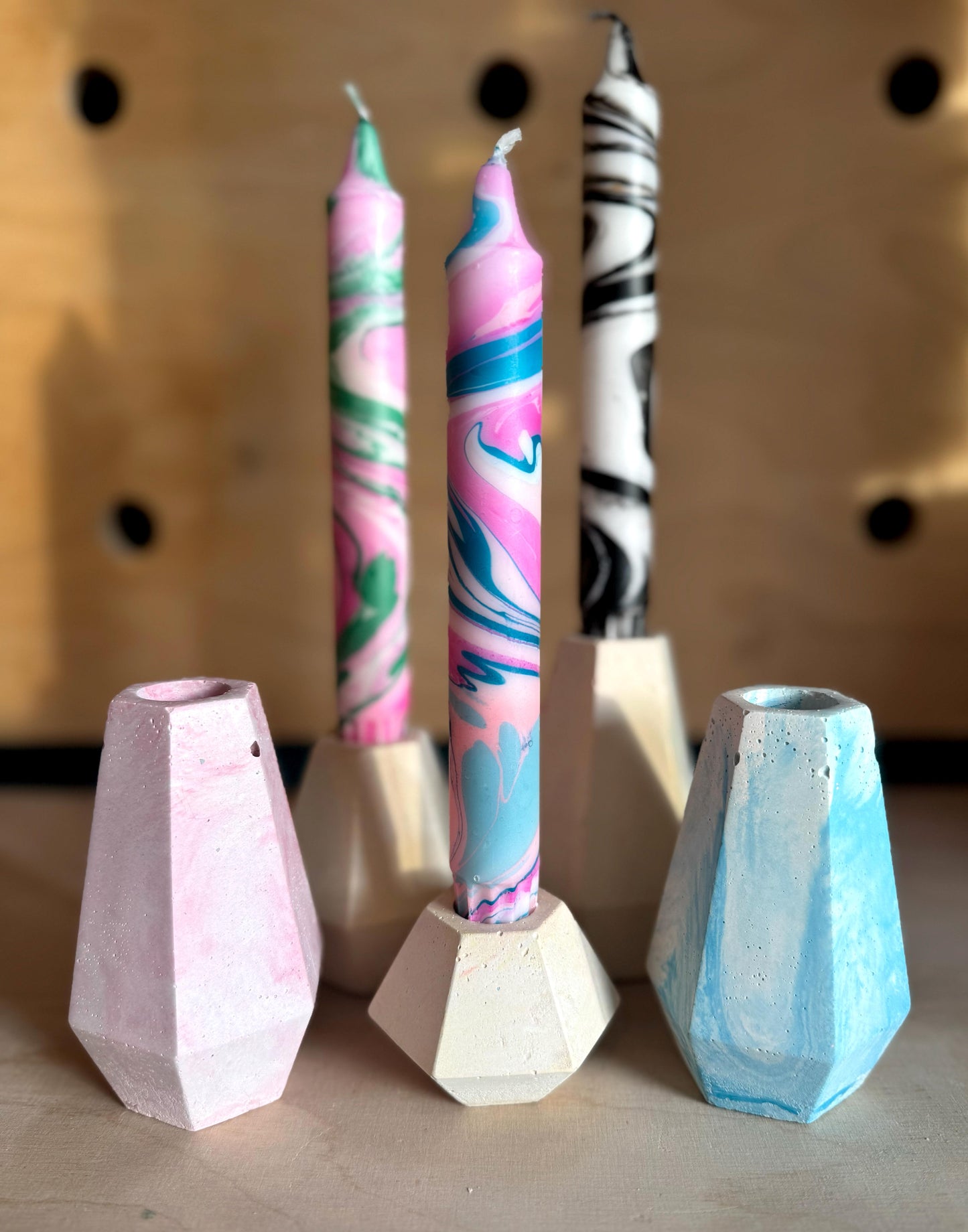 Geometric Candle Holder