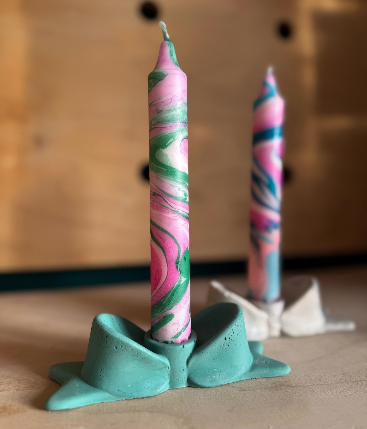 Bow Candle Holder