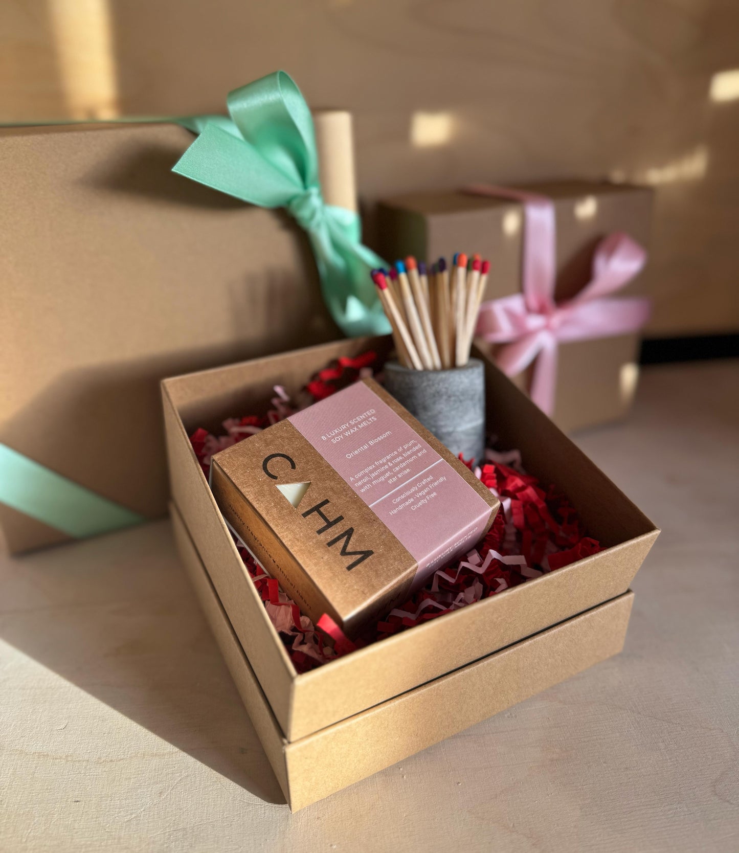 Wax Melt & Matches Gift Box
