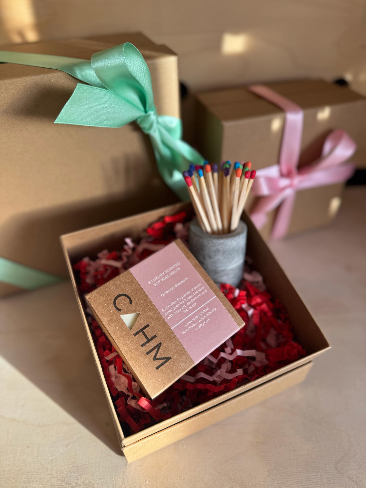 Wax Melt & Matches Gift Box