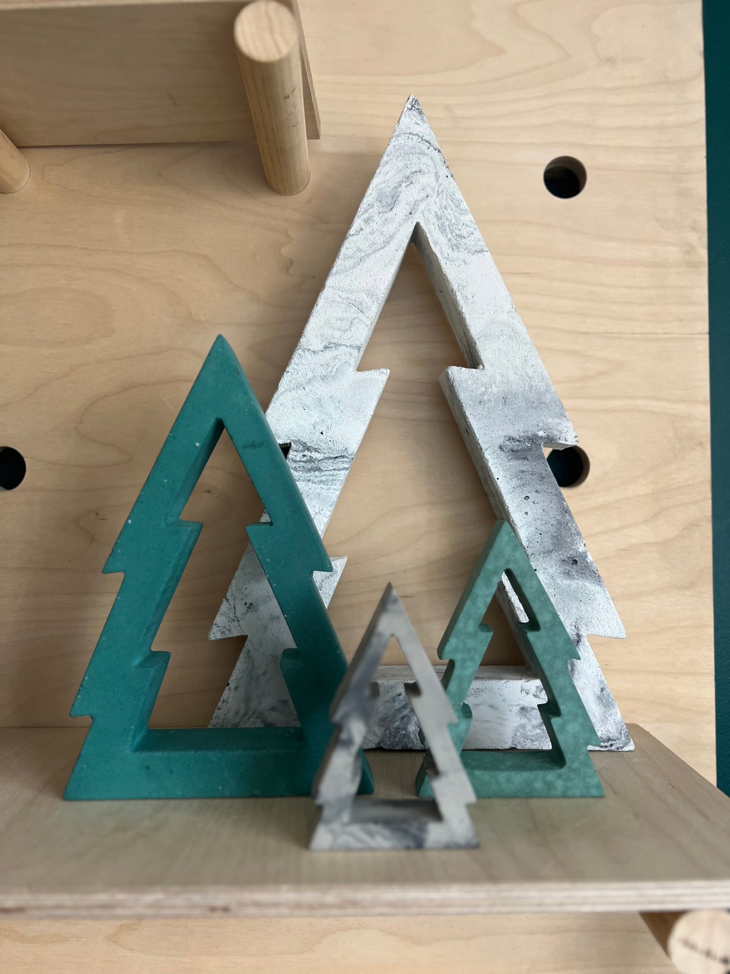 Concrete Christmas Tree