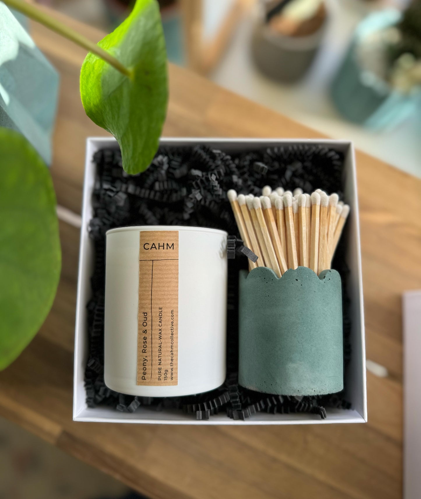 Match Pot & Candle Gift Box