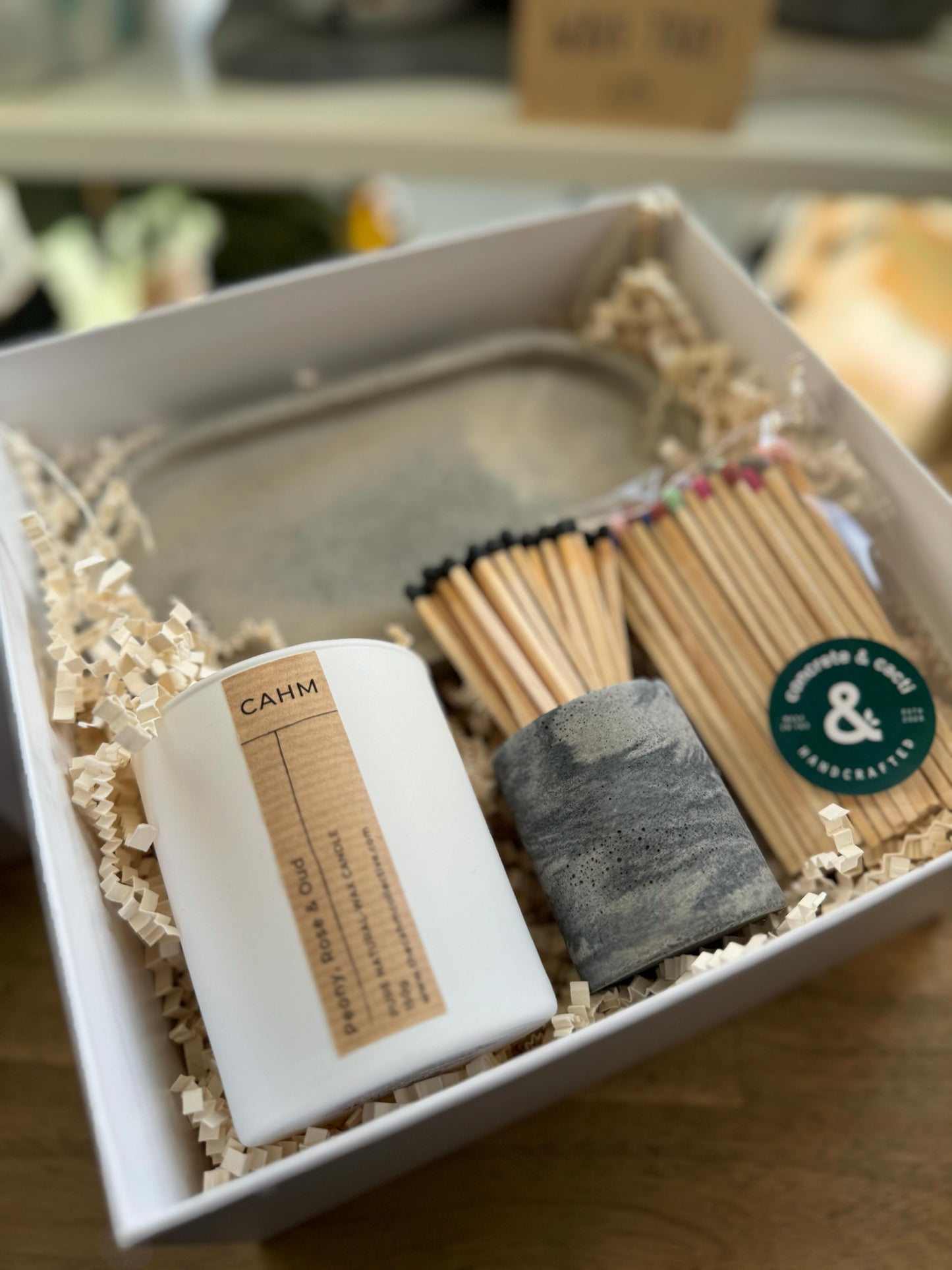 Match Pot & Candle Gift Box