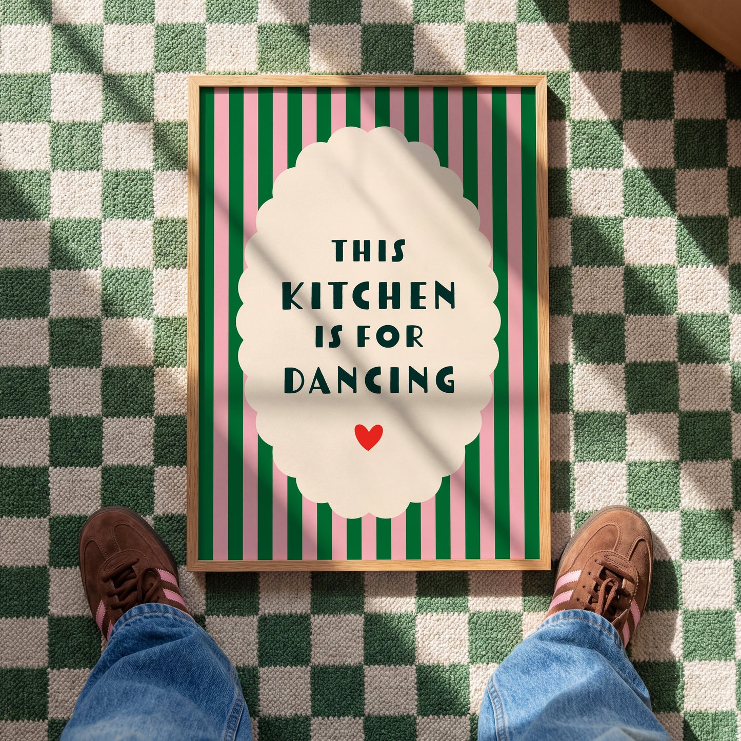 This Kitchen is for Dancing Print