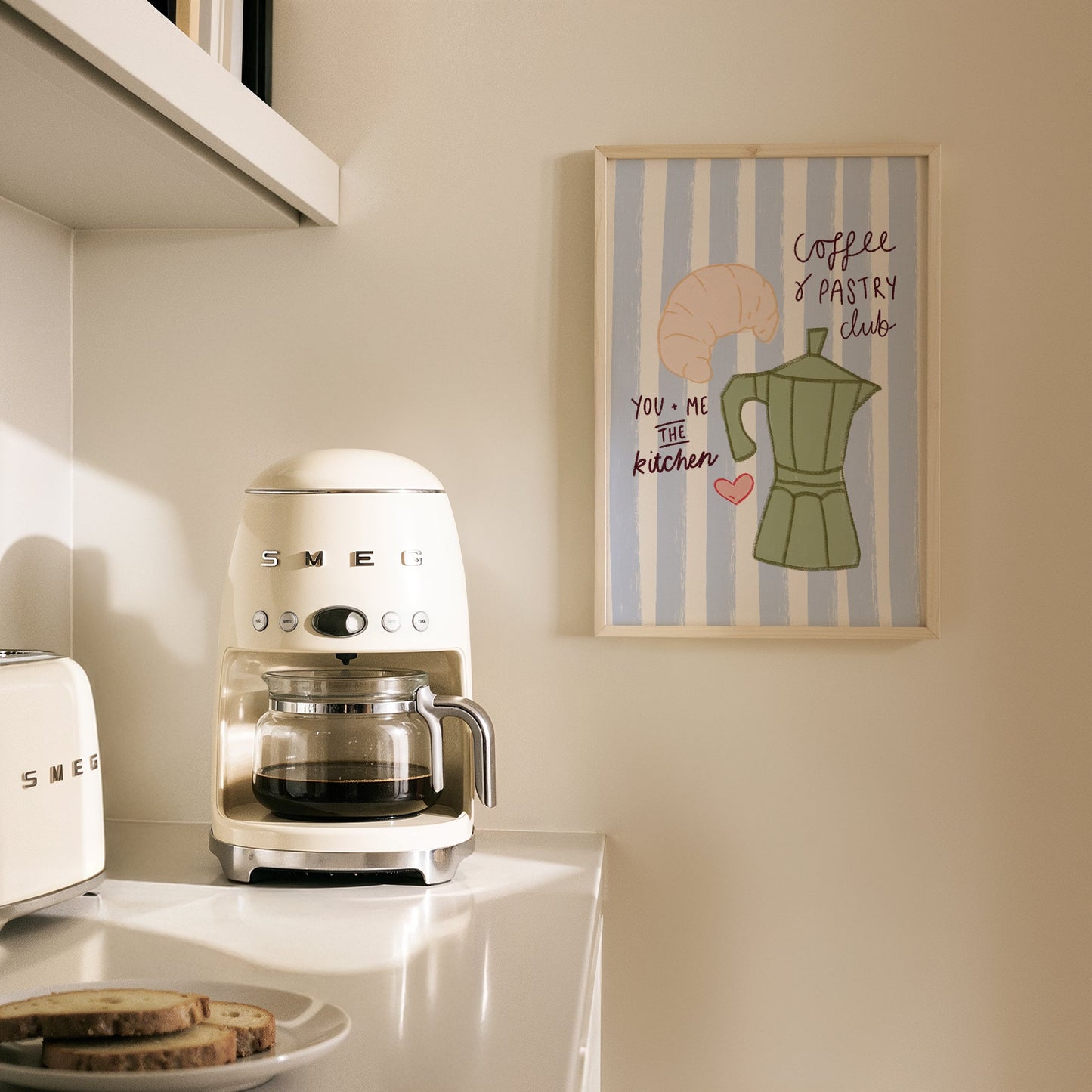 Coffee & Pastry Club Print