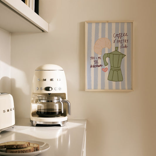 Coffee & Pastry Club Print